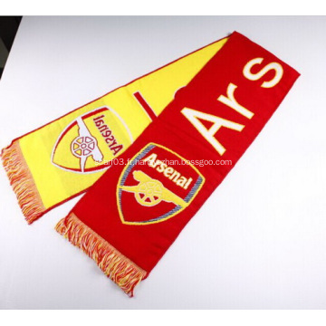 Echarpe supporter personnalisée pour Arsenal FC